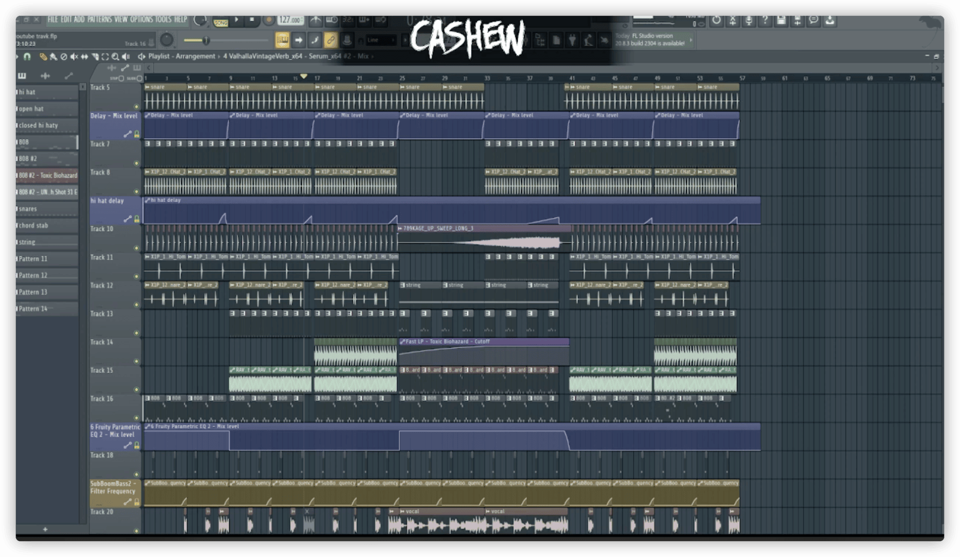 CASHEW Track-FLP CLUB 电子音乐网