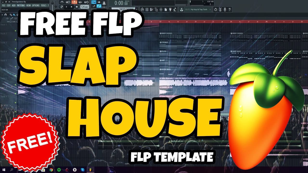 SLAP HOUSE REMIX FLP TEMPLATE-FLP CLUB 电子音乐网