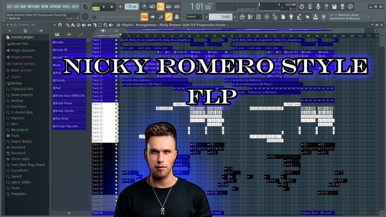 「自购」NICKY ROMERO Style FLP – Progressive House-FLP CLUB 电子音乐网